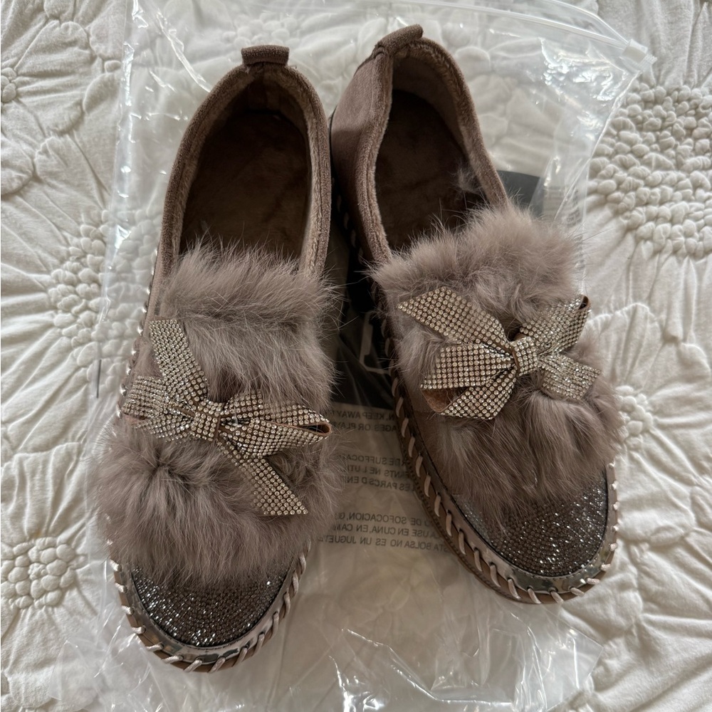 Rhinestone Loafers - Picture 6 of 11